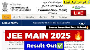 JEE Main 2025 Session 1 Results Out! Top 20 Toppers Revealed – Check Direct Link & Celebrate the Stars!