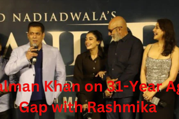 Salman Khan Defends 31-Year Age Gap with Rashmika Mandanna in ‘Sikandar’: ‘Chemistry Over Numbers’ Sparks Debate Salman Khan Defends 31-Year Age Gap with Rashmika Mandanna in ‘Sikandar’: ‘Chemistry Over Numbers’ Sparks Debate