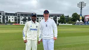 India A vs England Lions 1st Unofficial Test 2025: Nair's 186*, Jurel's 82* Power India A to 409/3 on Day 1