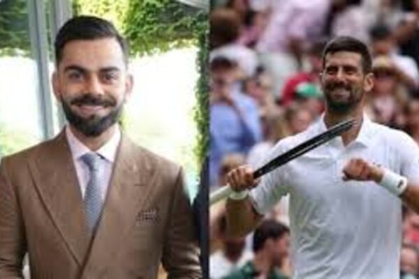 Virat Kohli and Anushka Sharma support Novak Djokovic at Wimbledon Cheer-up Moments YouTube Out-Takes! Virat Kohli and Anushka Sharma support Novak Djokovic at Wimbledon Cheer-up Moments YouTube Out-Takes!